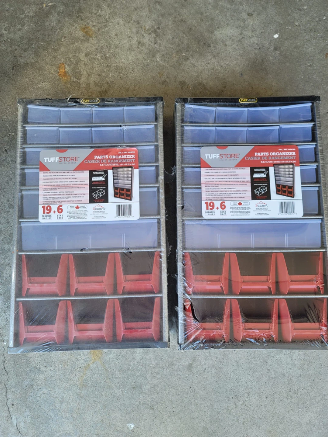 Brand new parts organizer / storage