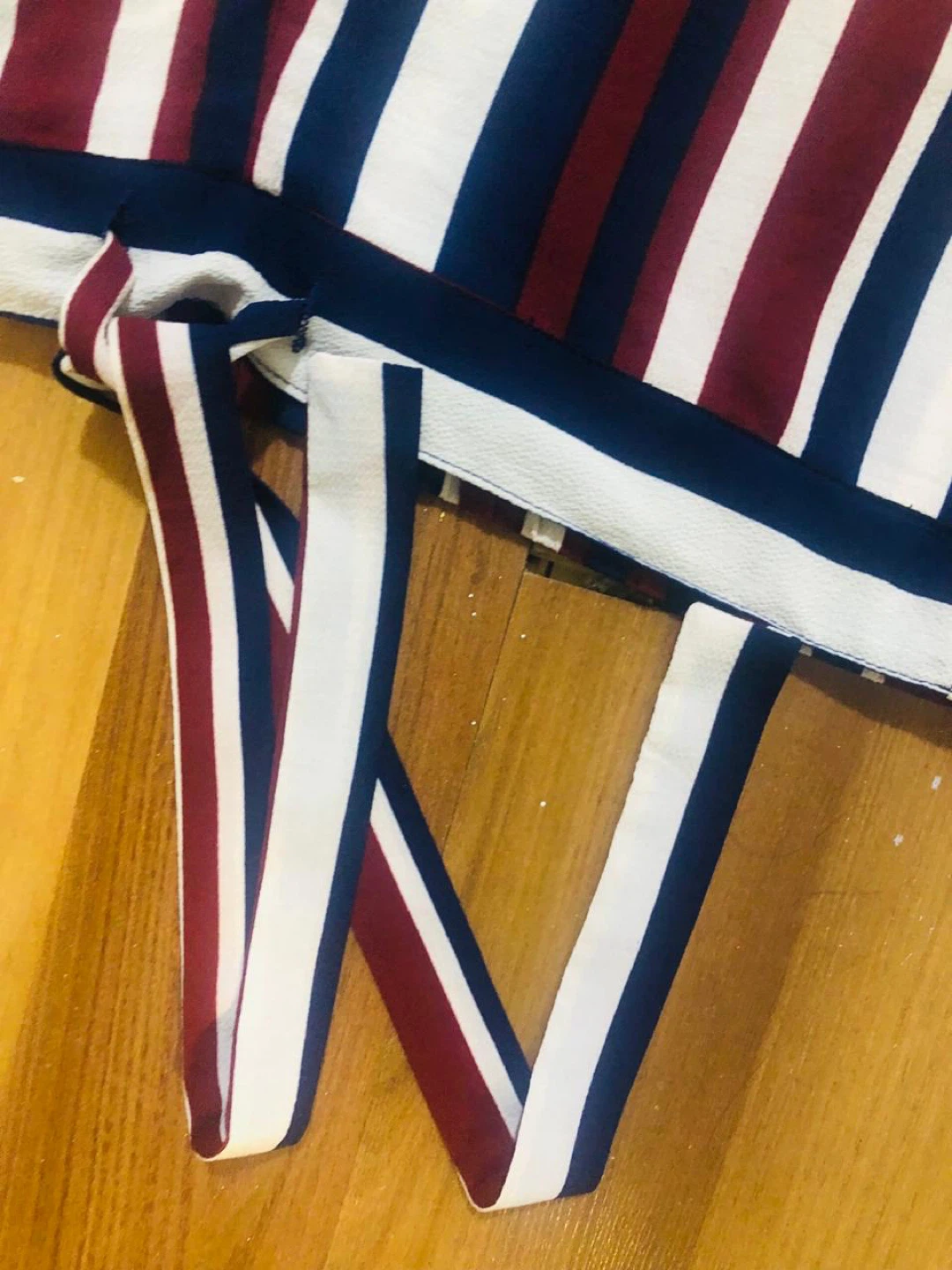 Striped palazzos with Tie-up details (Culottes) - photo 5