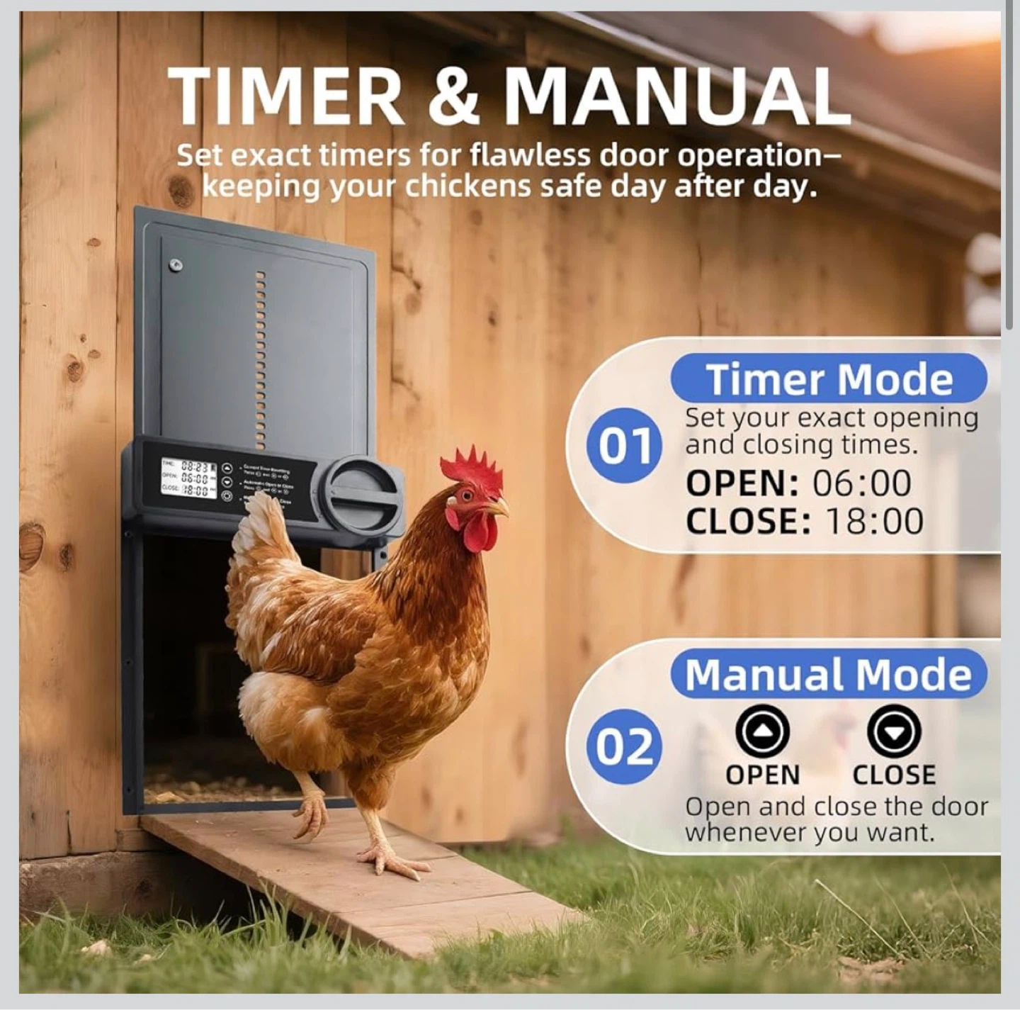 Automatic Chicken Coop Door Opener - photo 2