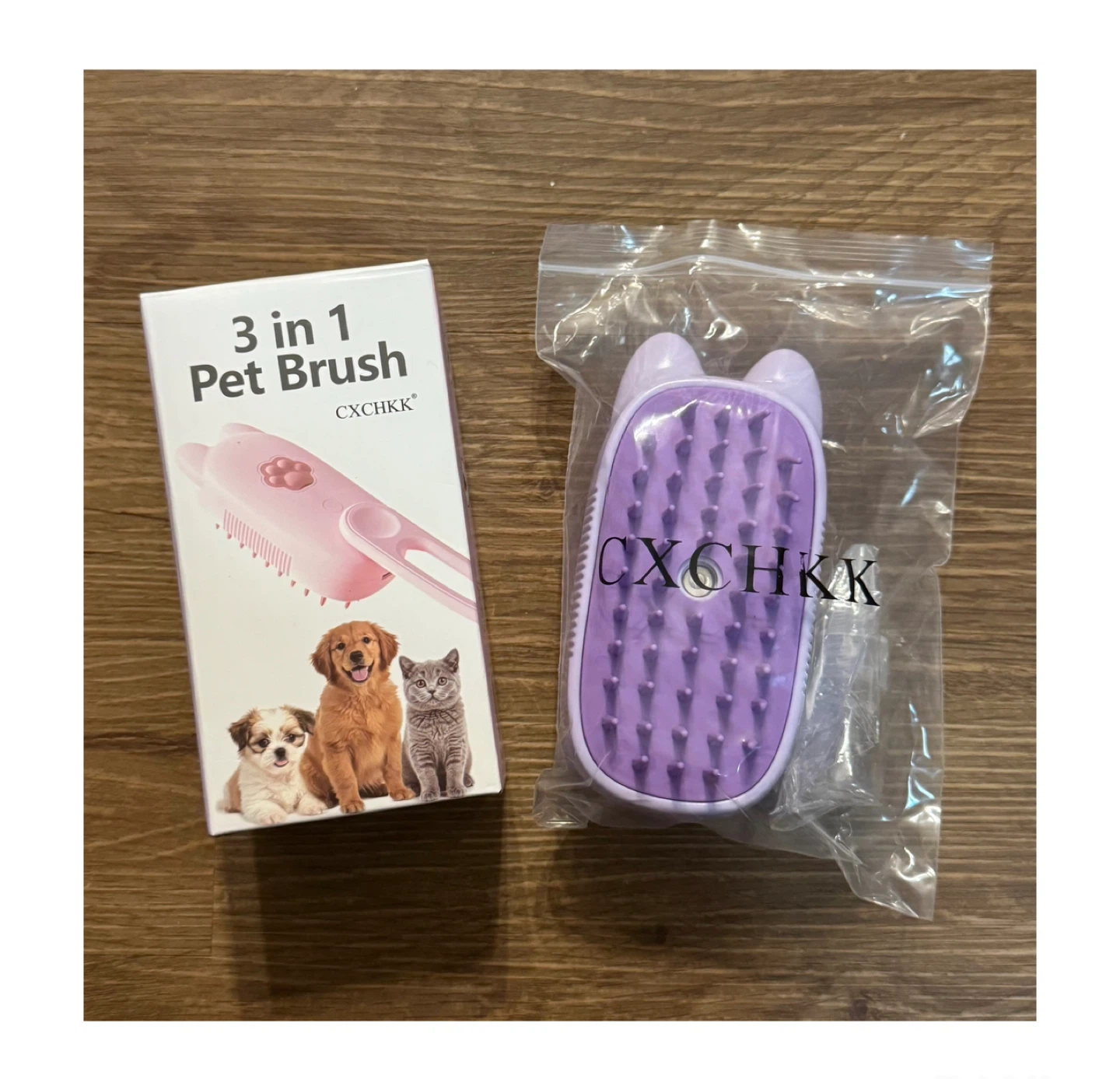Brand new Rechargeable Cat Steam Brush with Mist Spray - photo 2