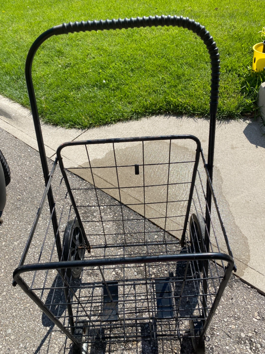 Heavy Duty Folding Utility Cart / Grocery Cart with Wheels - photo 2