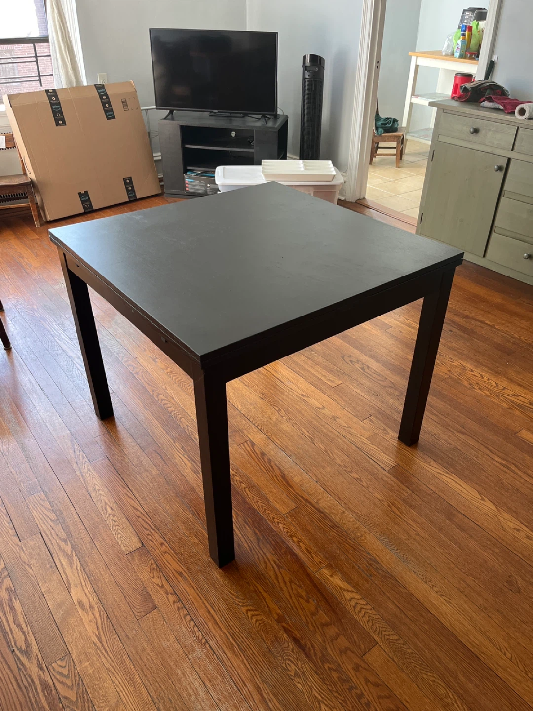 Black Extendable Dining Table