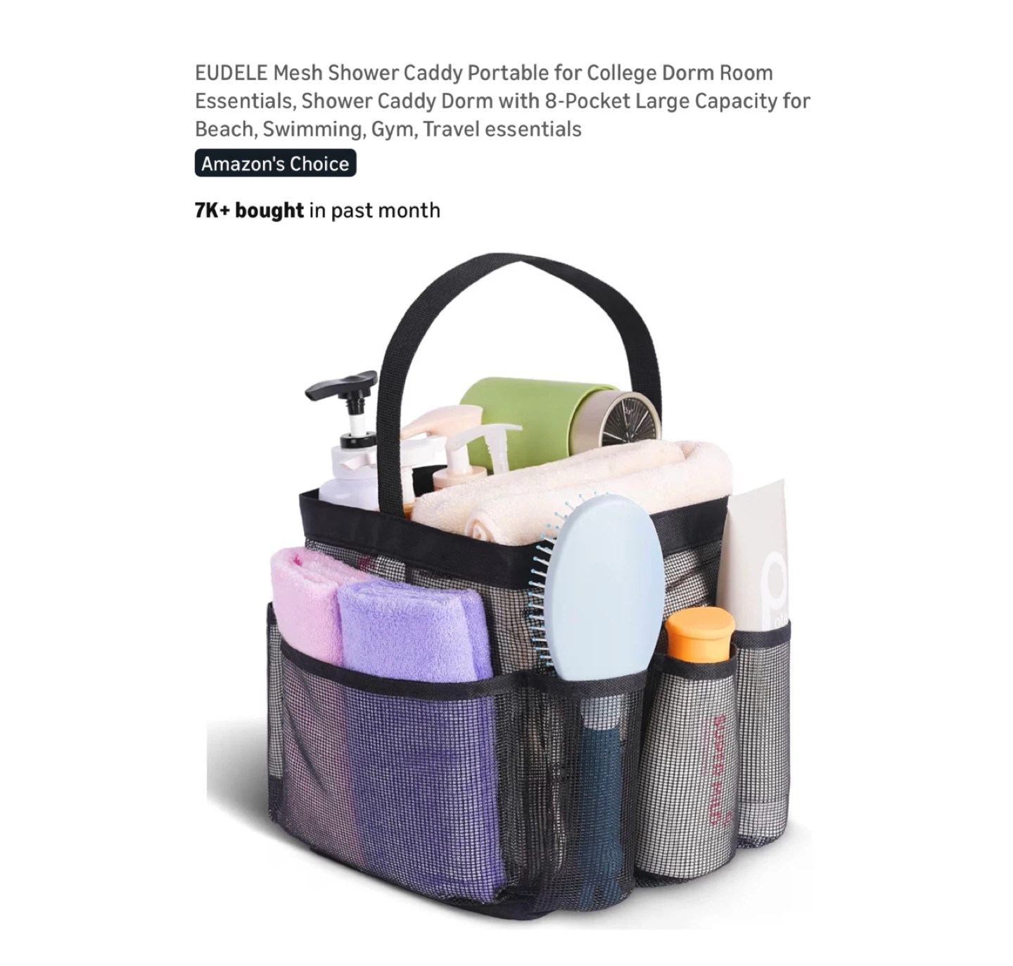 Brand new Mesh Shower Caddy Portable