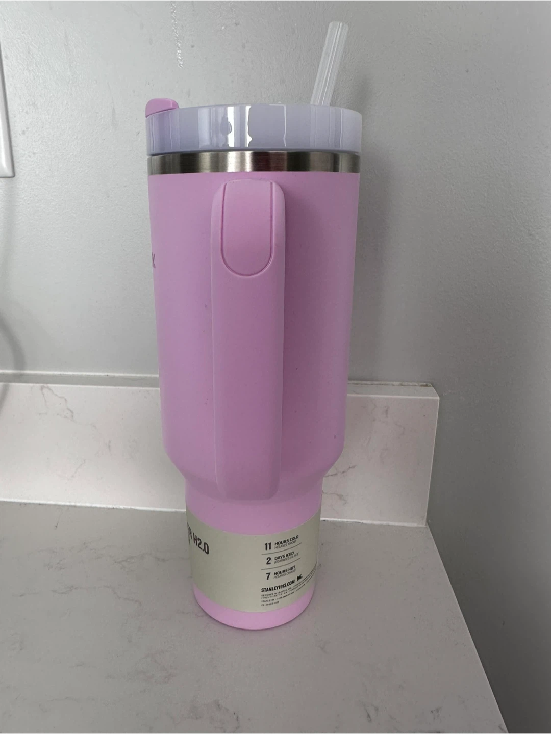 Stanley 40 oz Quencher H2.0 Flowstate Tumbler - Cherry Blossom - photo 4