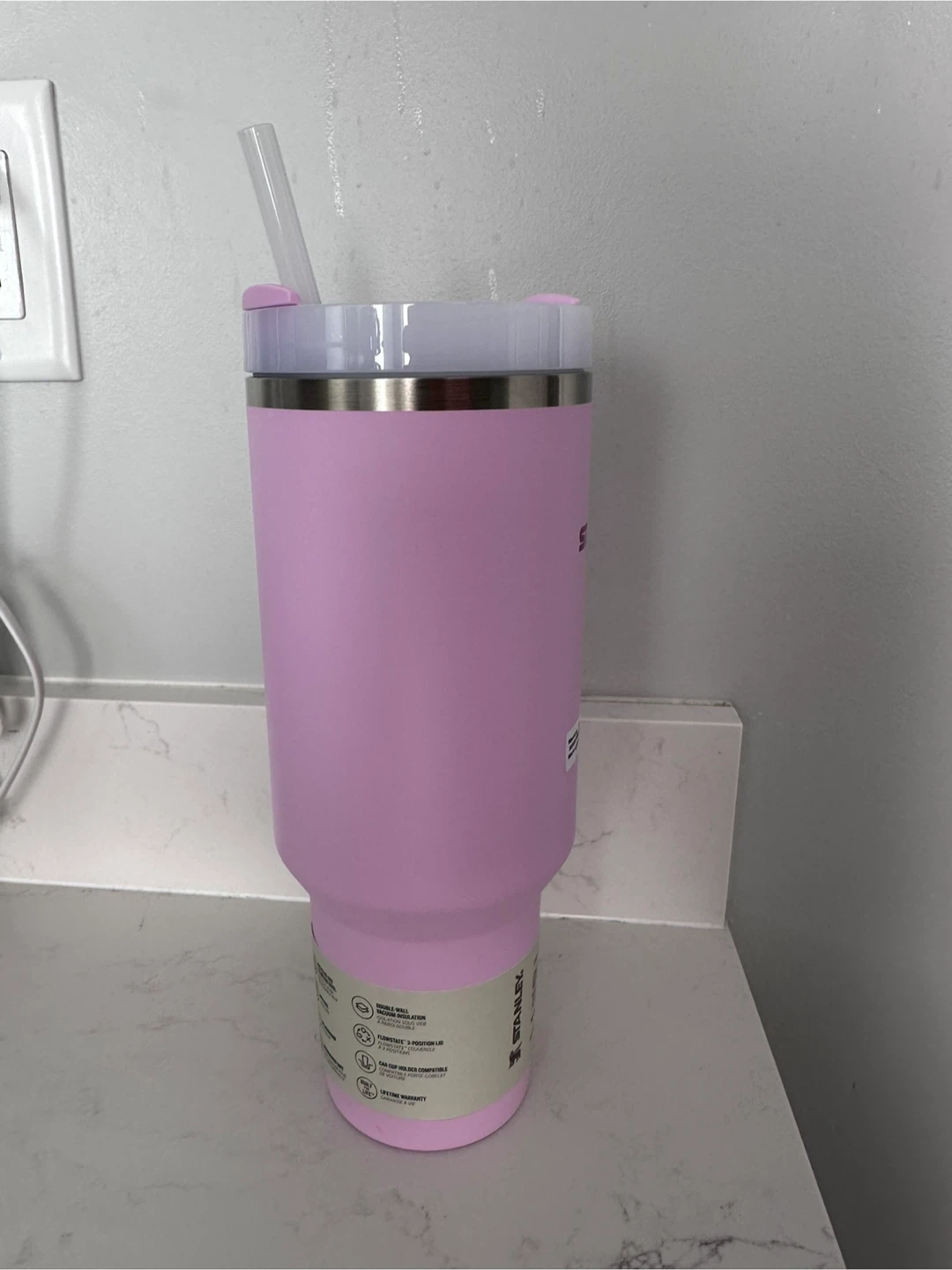 Stanley 40 oz Quencher H2.0 Flowstate Tumbler - Cherry Blossom - photo 5