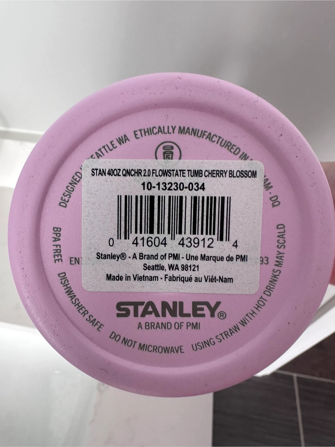 Stanley 40 oz Quencher H2.0 Flowstate Tumbler - Cherry Blossom - photo 2