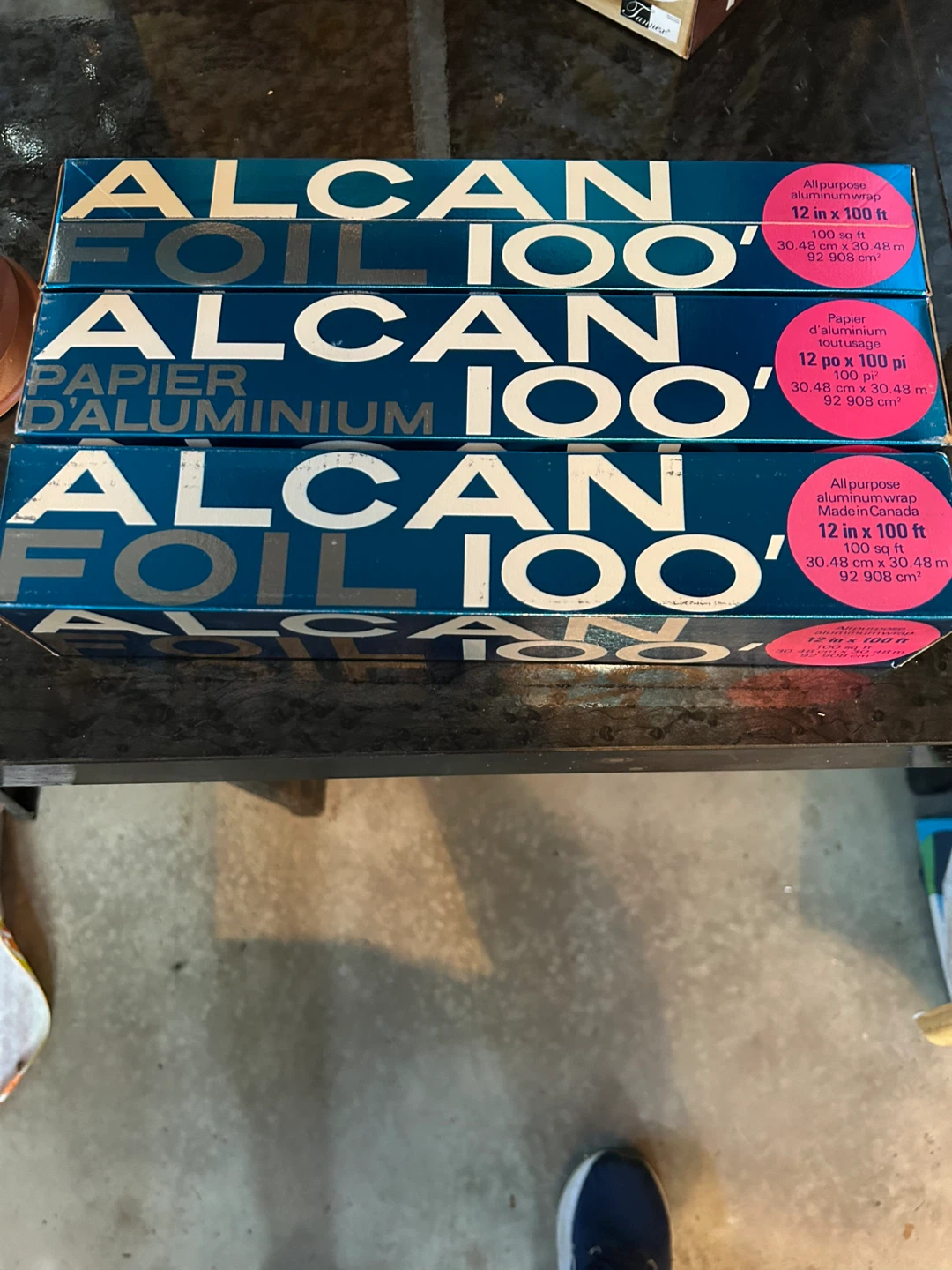 ALCAN 100 ft Aluminum Foil (3 Rolls)