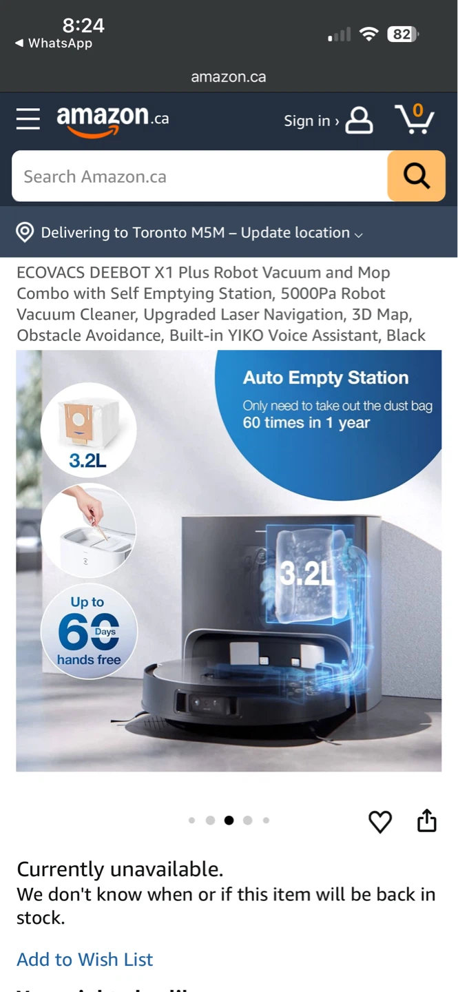 ECOVACS DEEBOT X1 Plus Robot Vacuum and Mop - photo 3