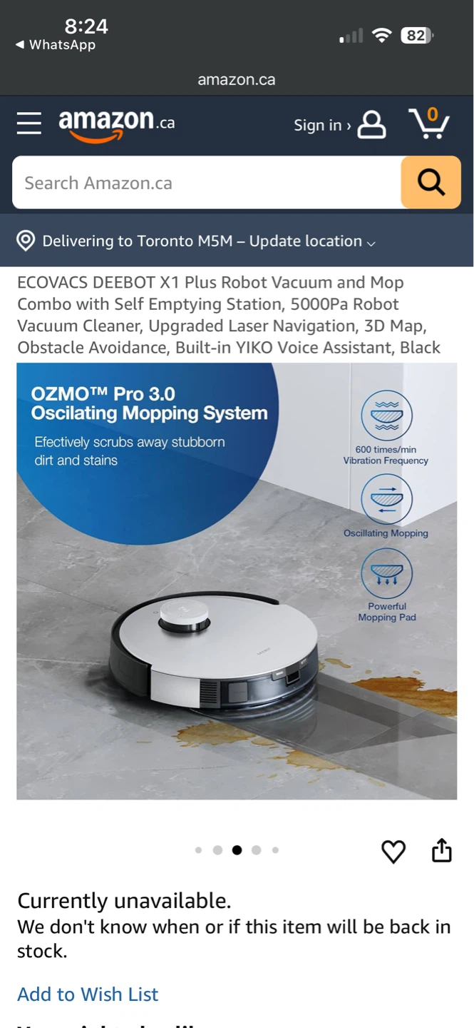 ECOVACS DEEBOT X1 Plus Robot Vacuum and Mop - photo 5