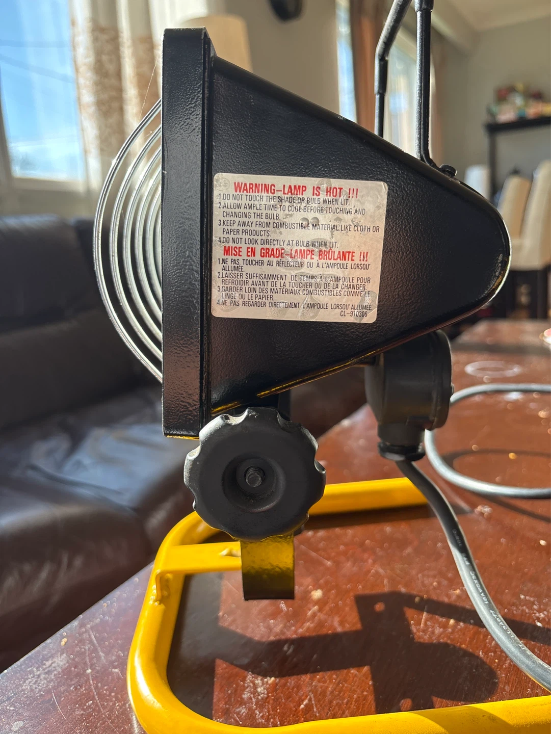 Portable Halogen Work Light Lamp - photo 2