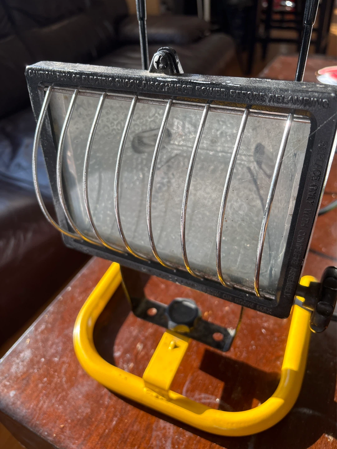 Portable Halogen Work Light Lamp