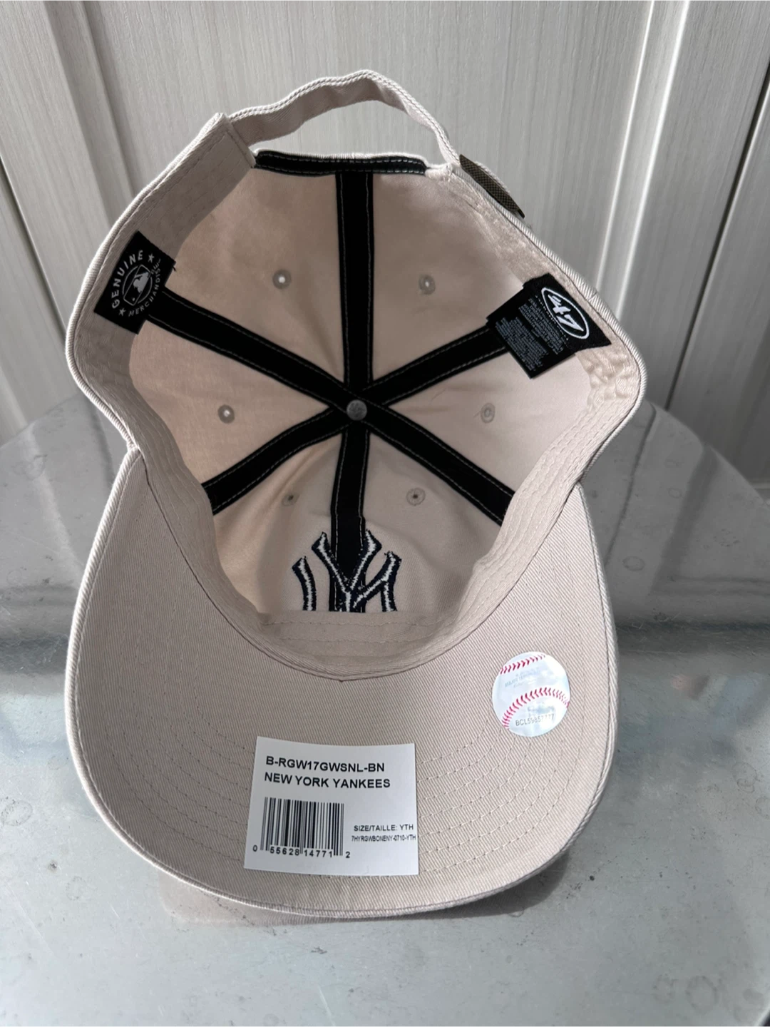47 Brand New York Yankees Adjustable Youth Baseball Cap - photo 3