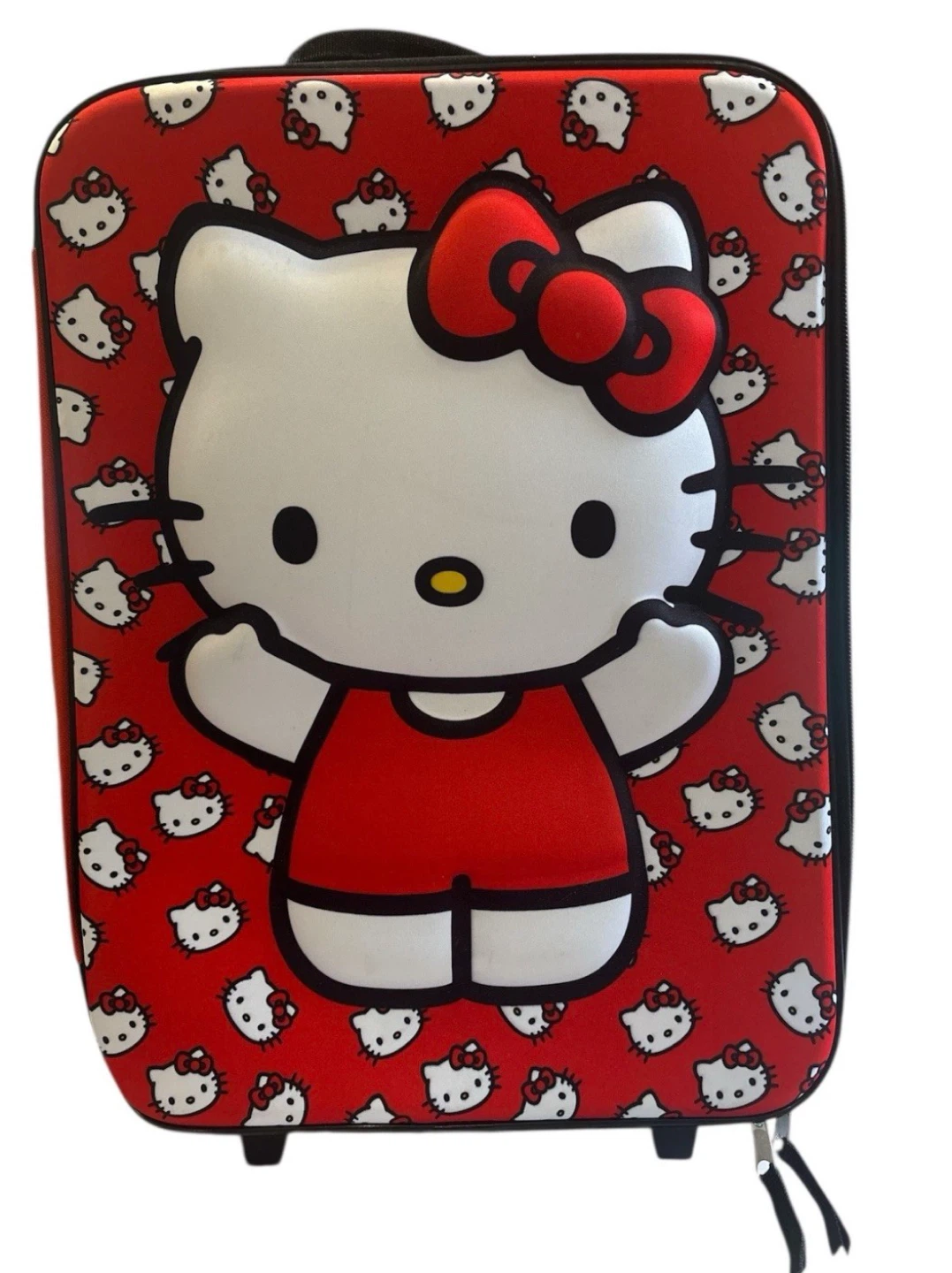 Hello Kitty 16” Red Rolling Carry On With 2-Wheels - photo 3