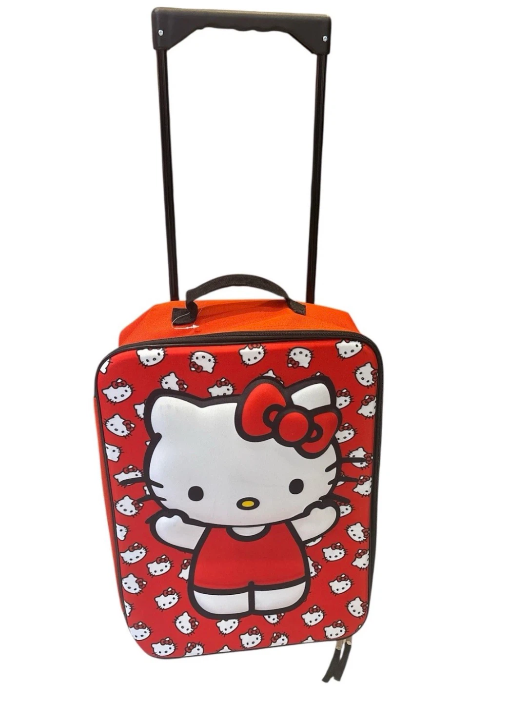 Hello Kitty 16” Red Rolling Carry On With 2-Wheels - photo 2