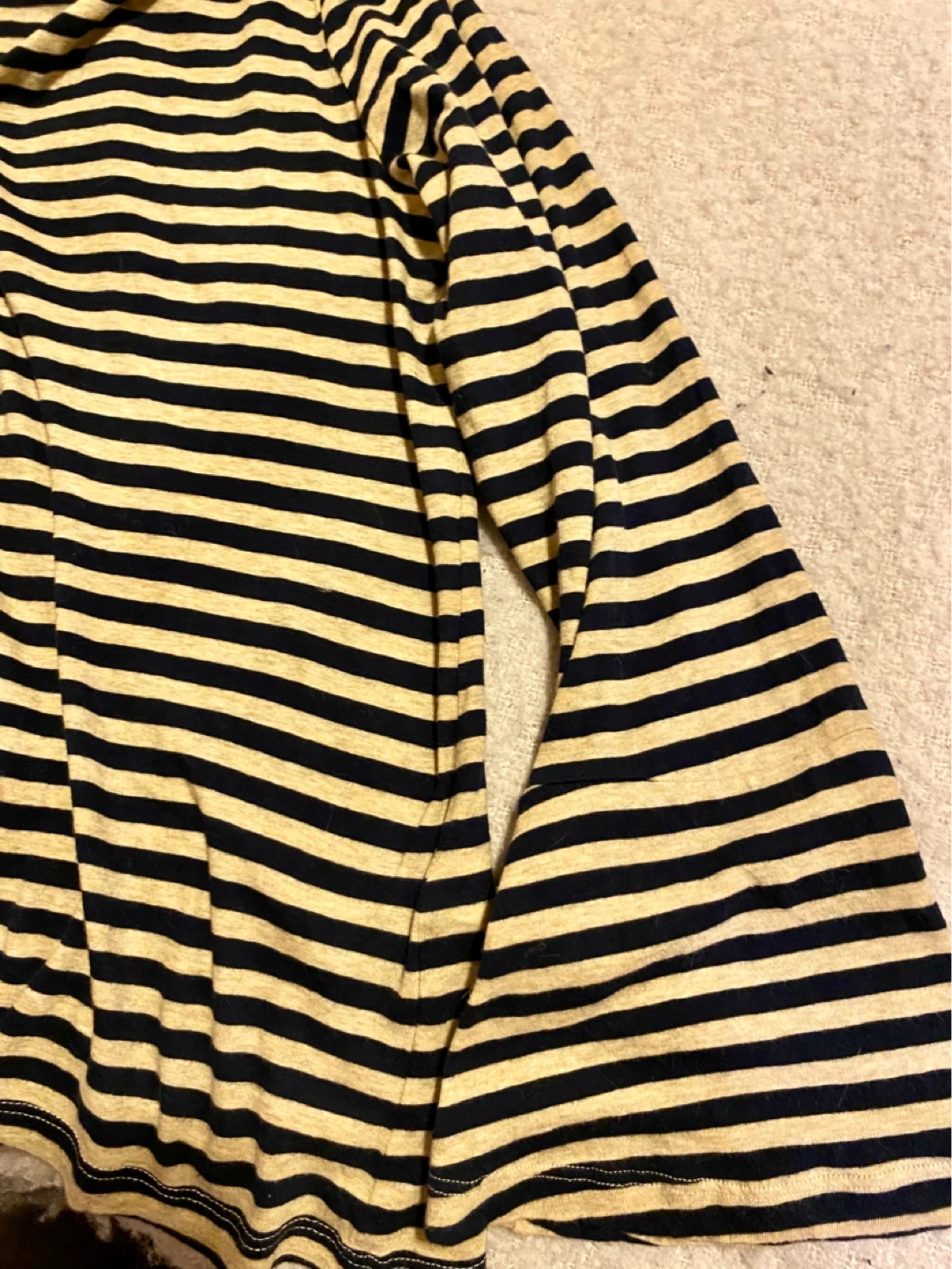 Lucky Brand Striped Long Sleeve Top - Size Medium - photo 3