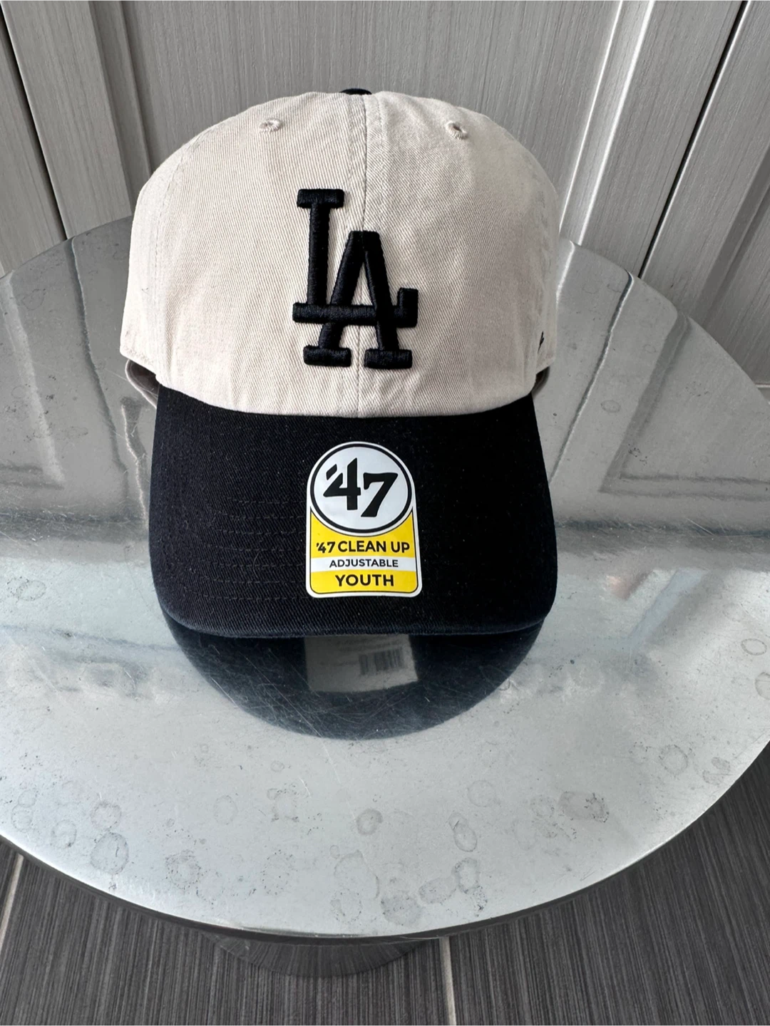 47 Brand LA Dodgers Youth Adjustable Clean Up Cap