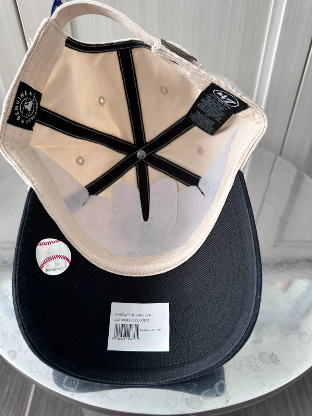 47 Brand LA Dodgers Youth Adjustable Clean Up Cap - photo 3