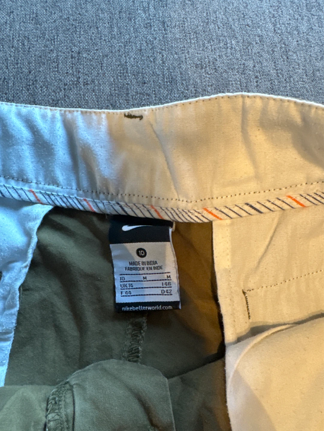 Nike Women's Khaki Shorts Size M - photo 2