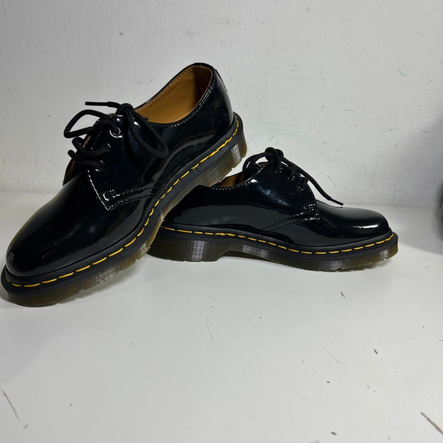 Dr. Martens 1461 Black Patent Leather Oxford women Shoes - photo 2