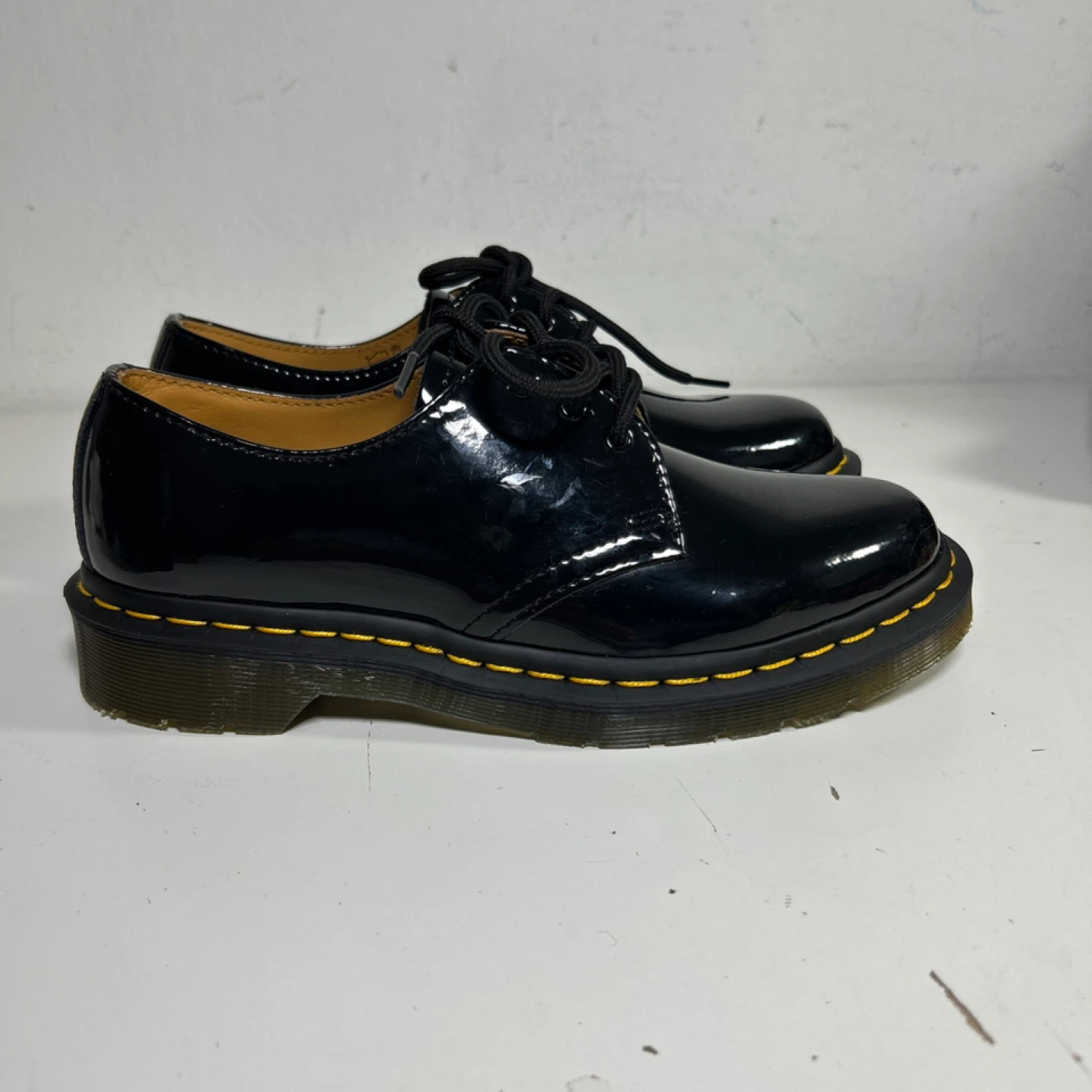 Dr. Martens 1461 Black Patent Leather Oxford women Shoes