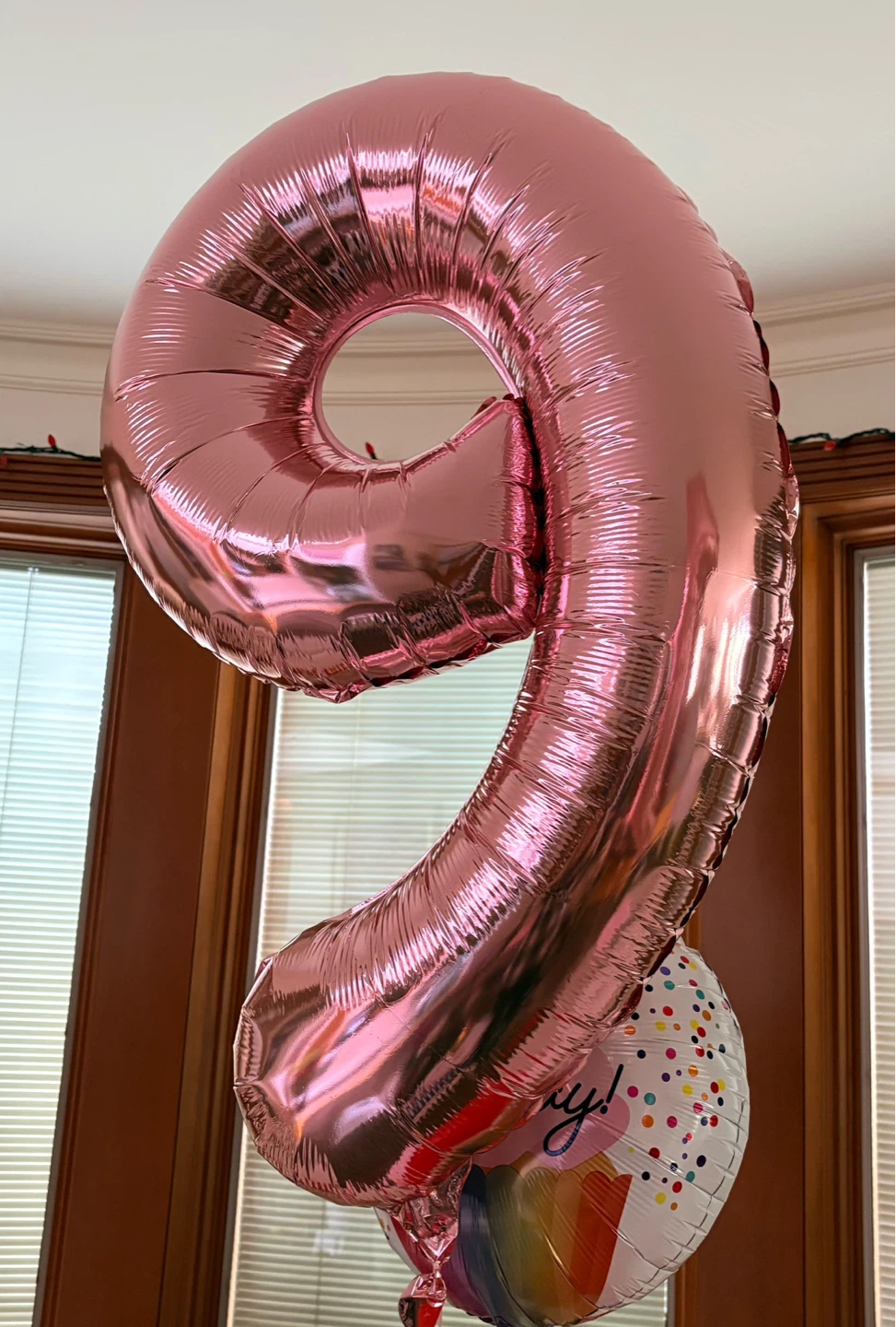 Rose Gold Number Balloons - 1 and 9 - photo 2