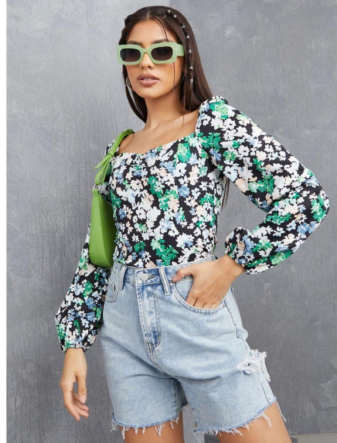 H&M TOP WORN ONCE SIZE XS - photo 4