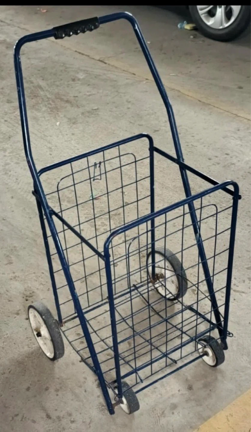 Metal Shopping Cart Trolley foldable