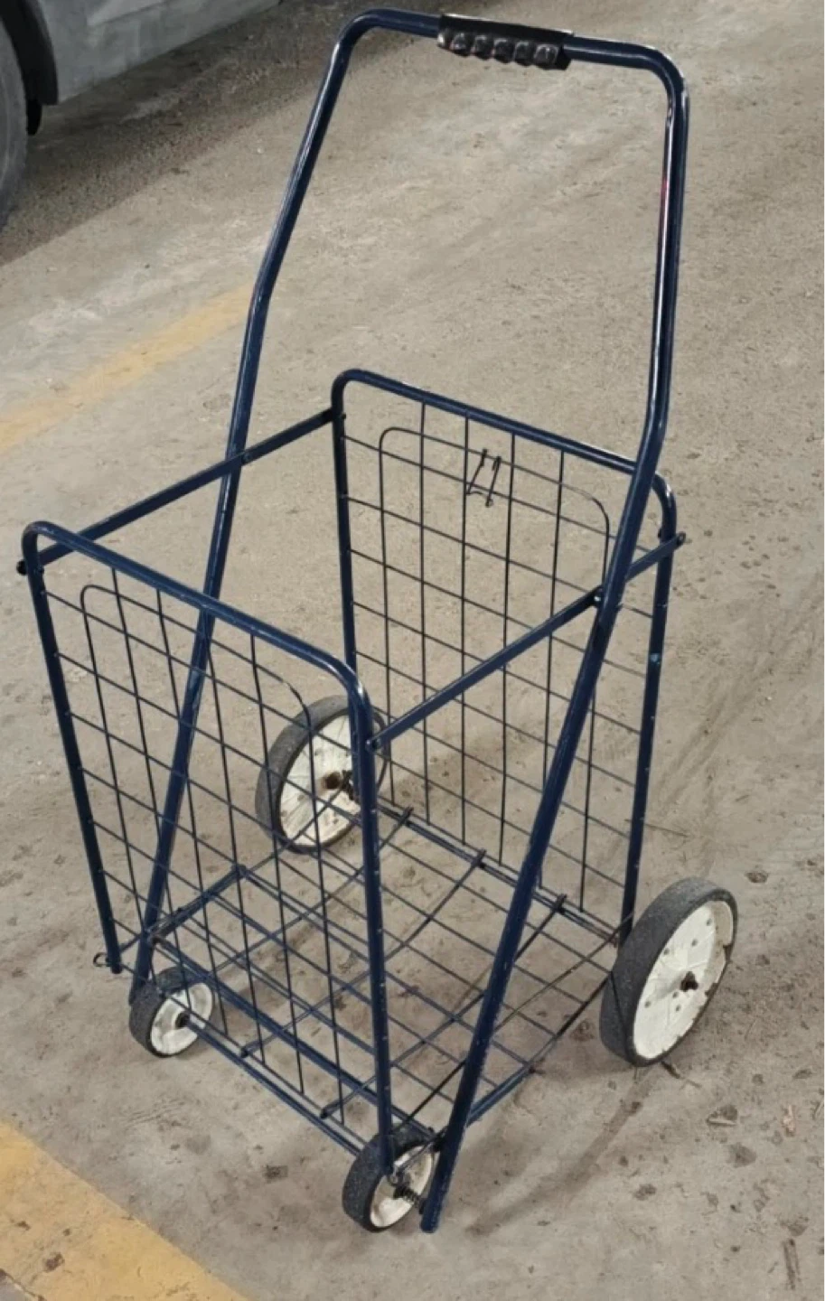 Metal Shopping Cart Trolley foldable - photo 3