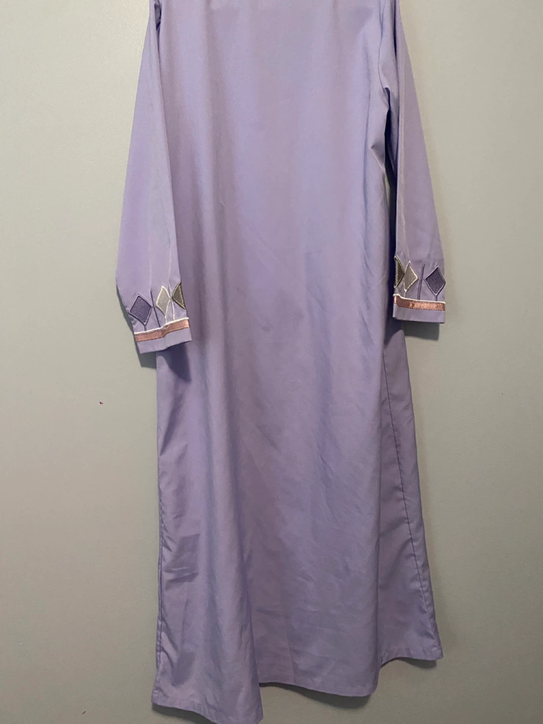 Girls Lilac Long Dress size 6-7 - photo 2