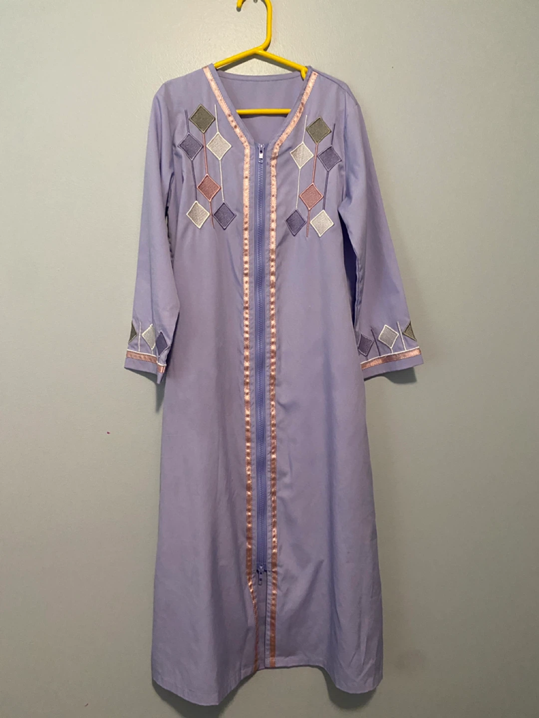 Girls Lilac Long Dress size 6-7