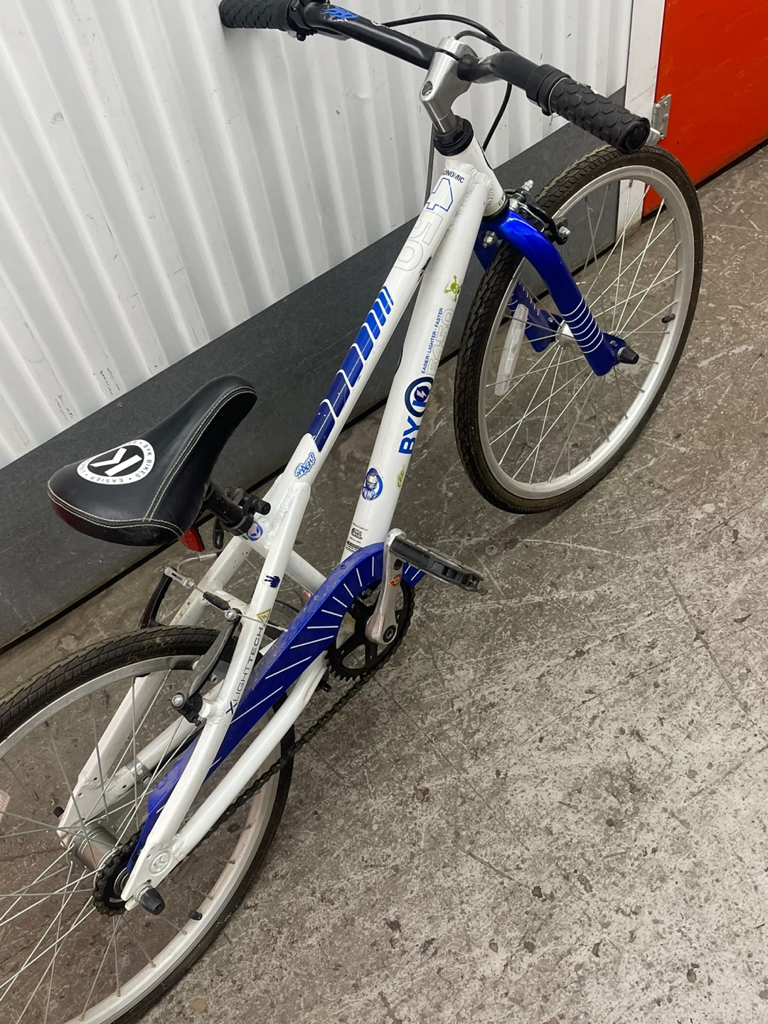 BYK Kids Bike White/Blue - photo 2