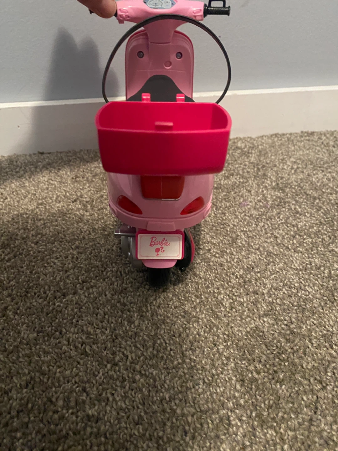 Pink Barbie Scooter Toy - photo 3