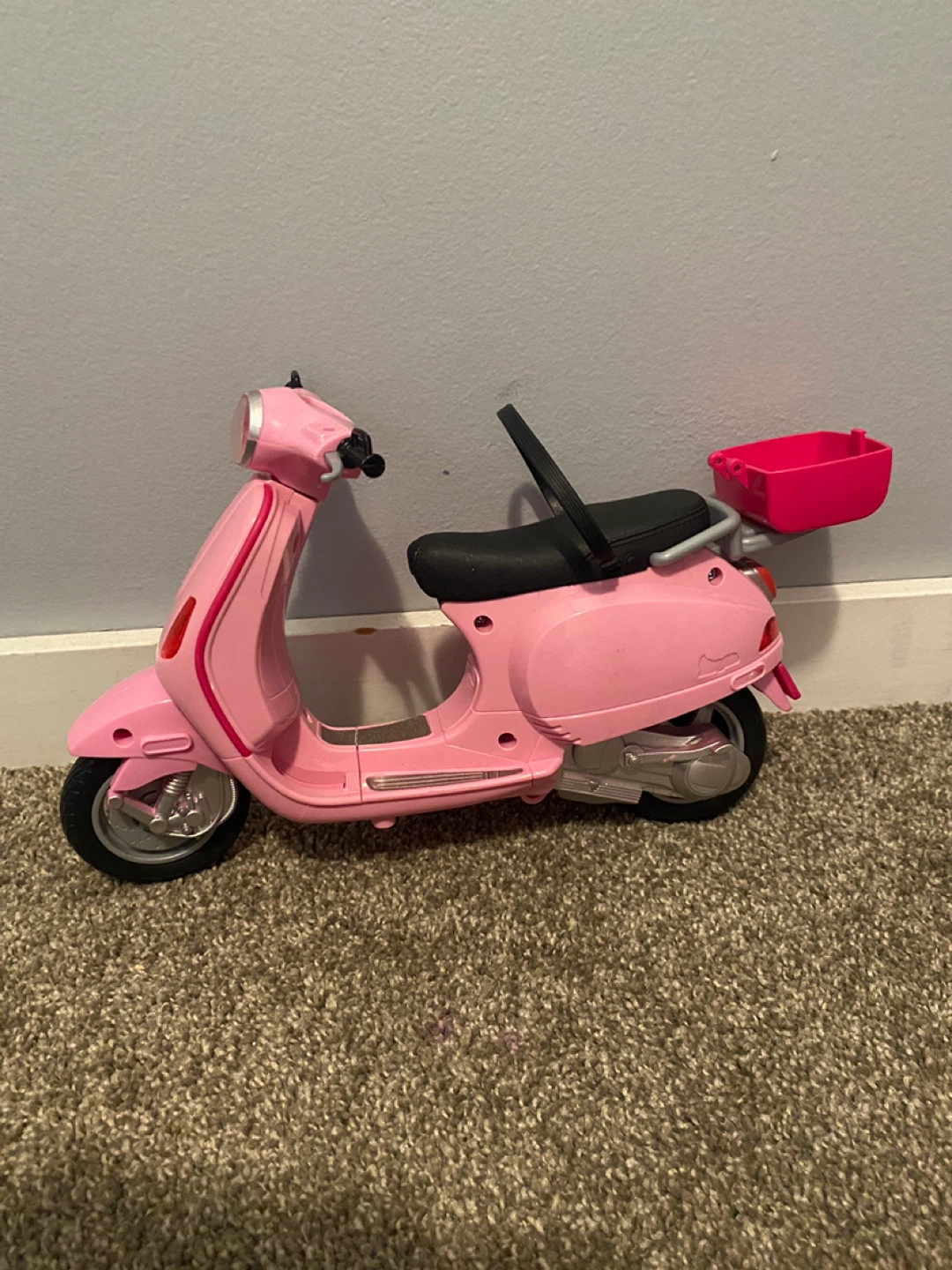 Pink Barbie Scooter Toy