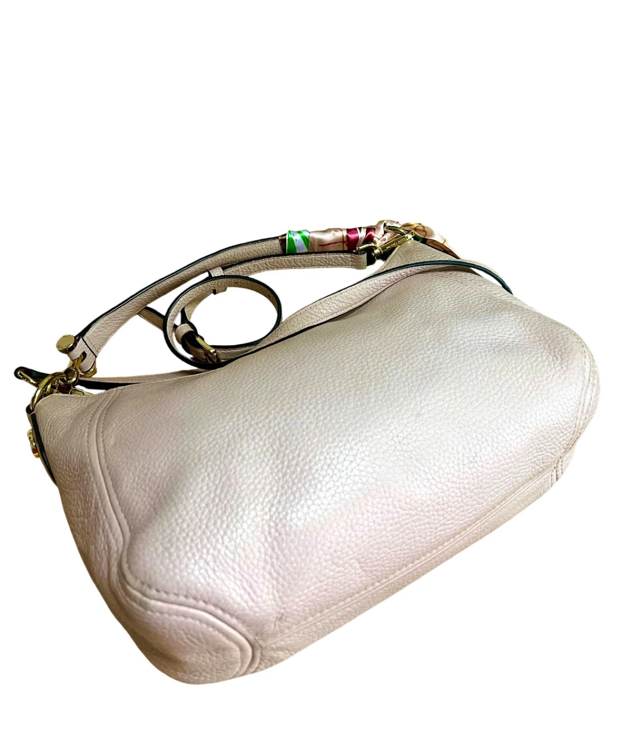 Michael Kors Pink Leather Hobo Shoulder Bag - photo 4