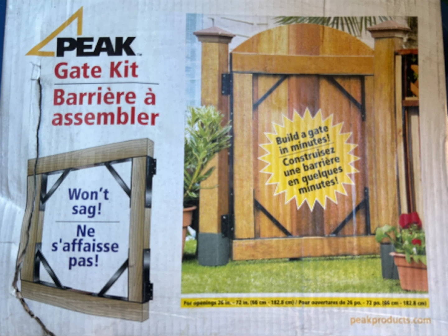 PEAK Gate Kit - Barrier Assembly - photo 2