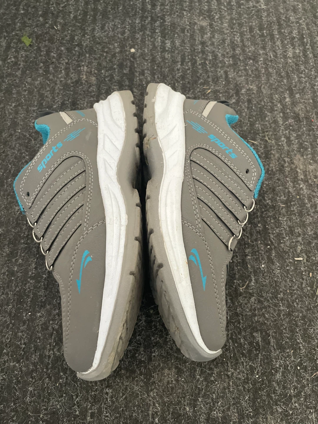 Asian Shoes Grey Blue - photo 2