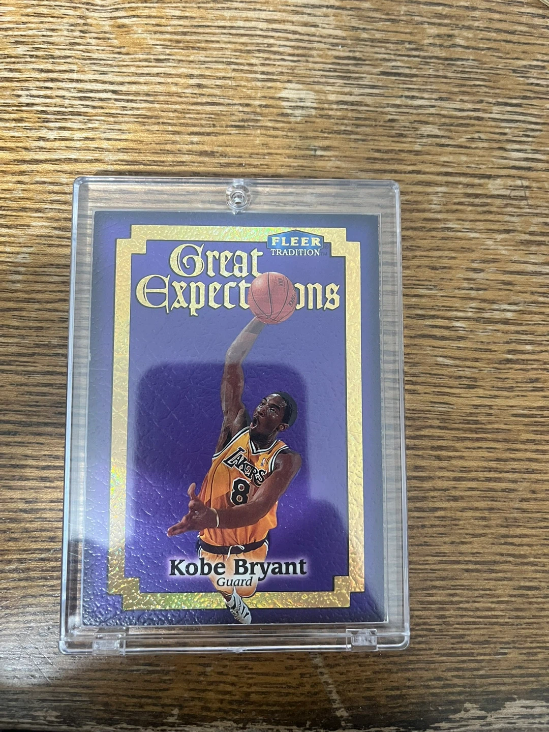 Kobe Bryant Fleer Tradition Great Expectations Basketball Card