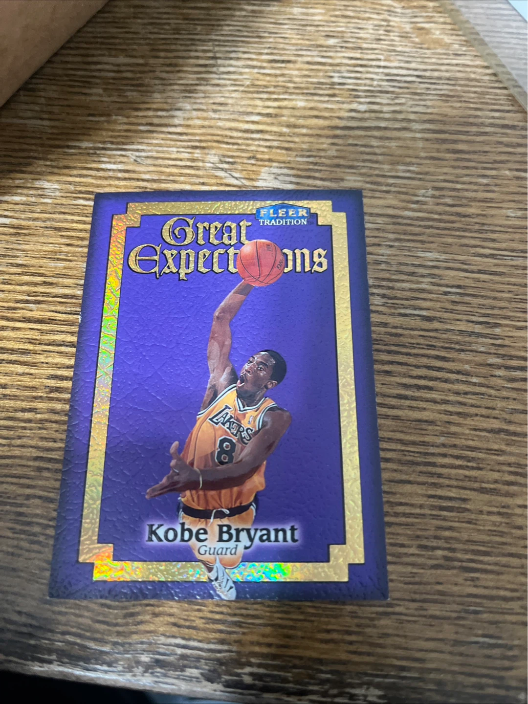 Kobe Bryant Fleer Tradition Great Expectations Basketball Card - photo 3