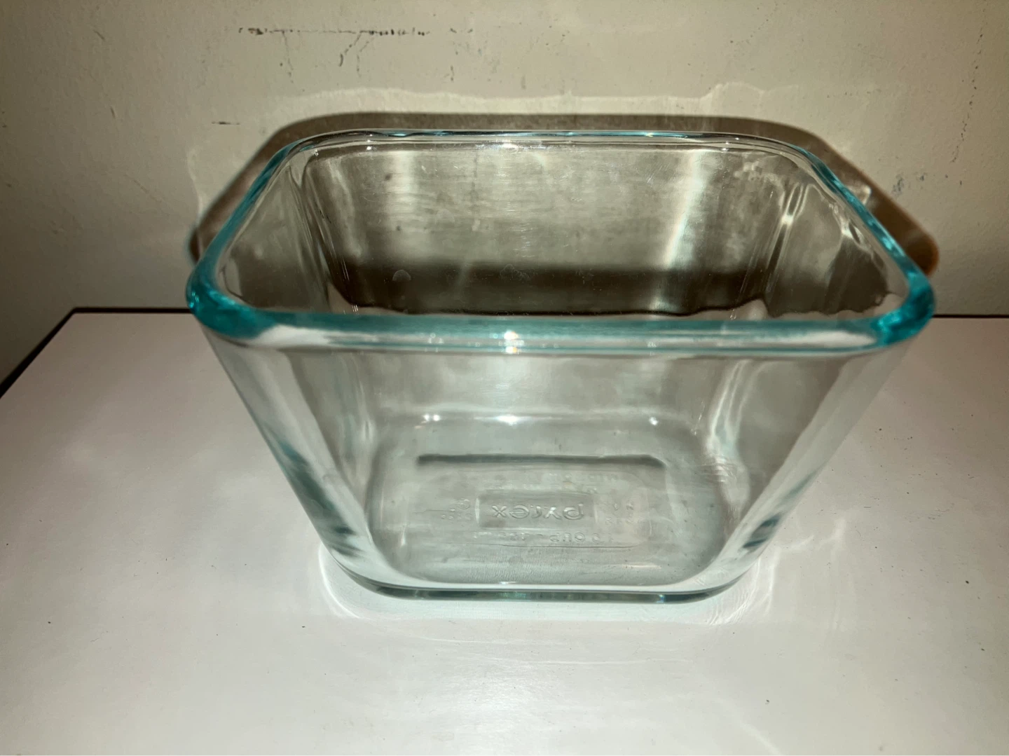 Pyrex Glass Square Bowl