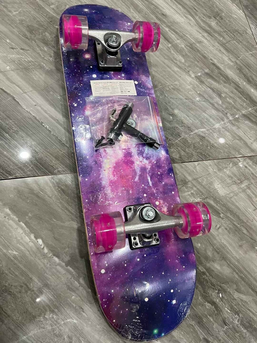 Brand new BELEEV Skateboards, 31 x 8 inch Complete Skateboard