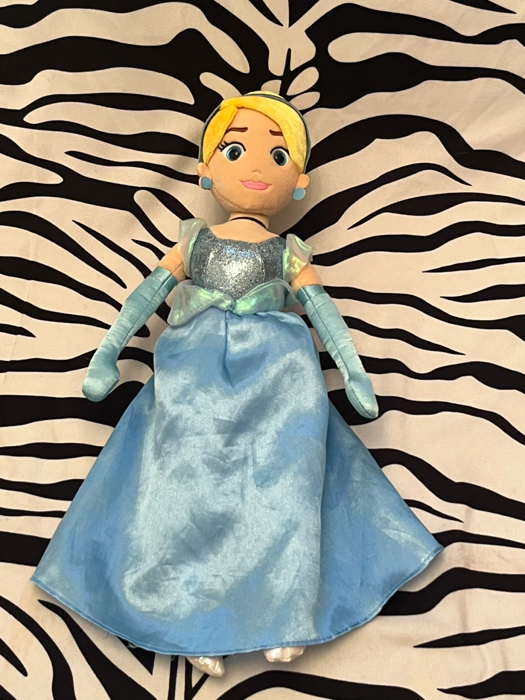 🩵 Disney Ty Cinderella Plush Doll crown 🩵 - photo 2