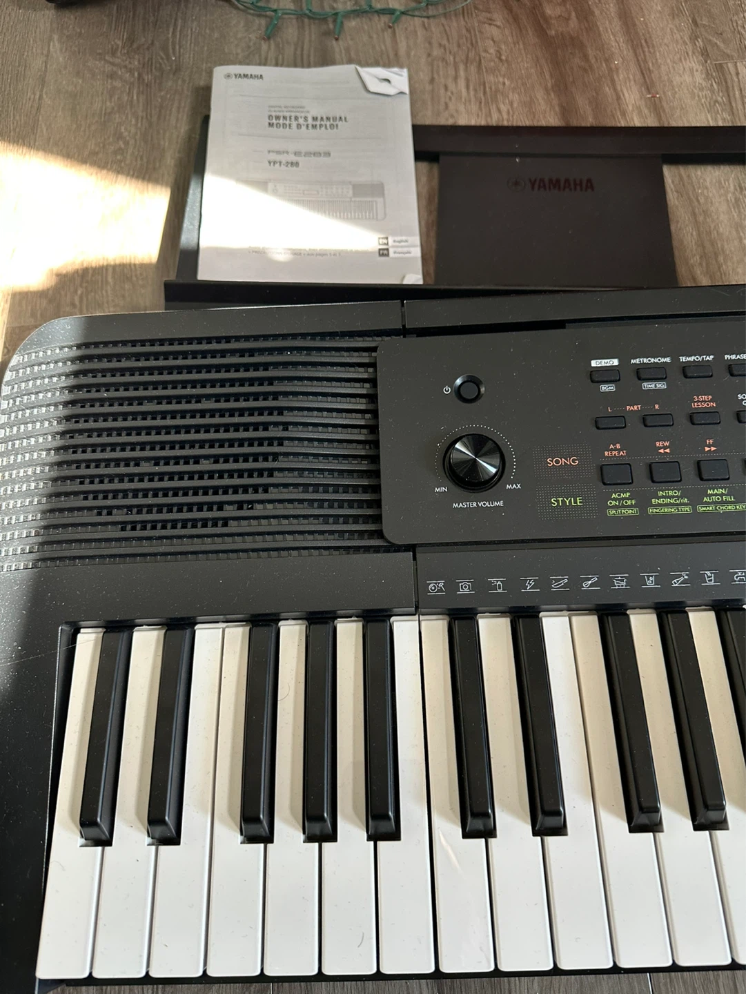 Yamaha keyboard - psr-e283. YPY-280 - photo 2