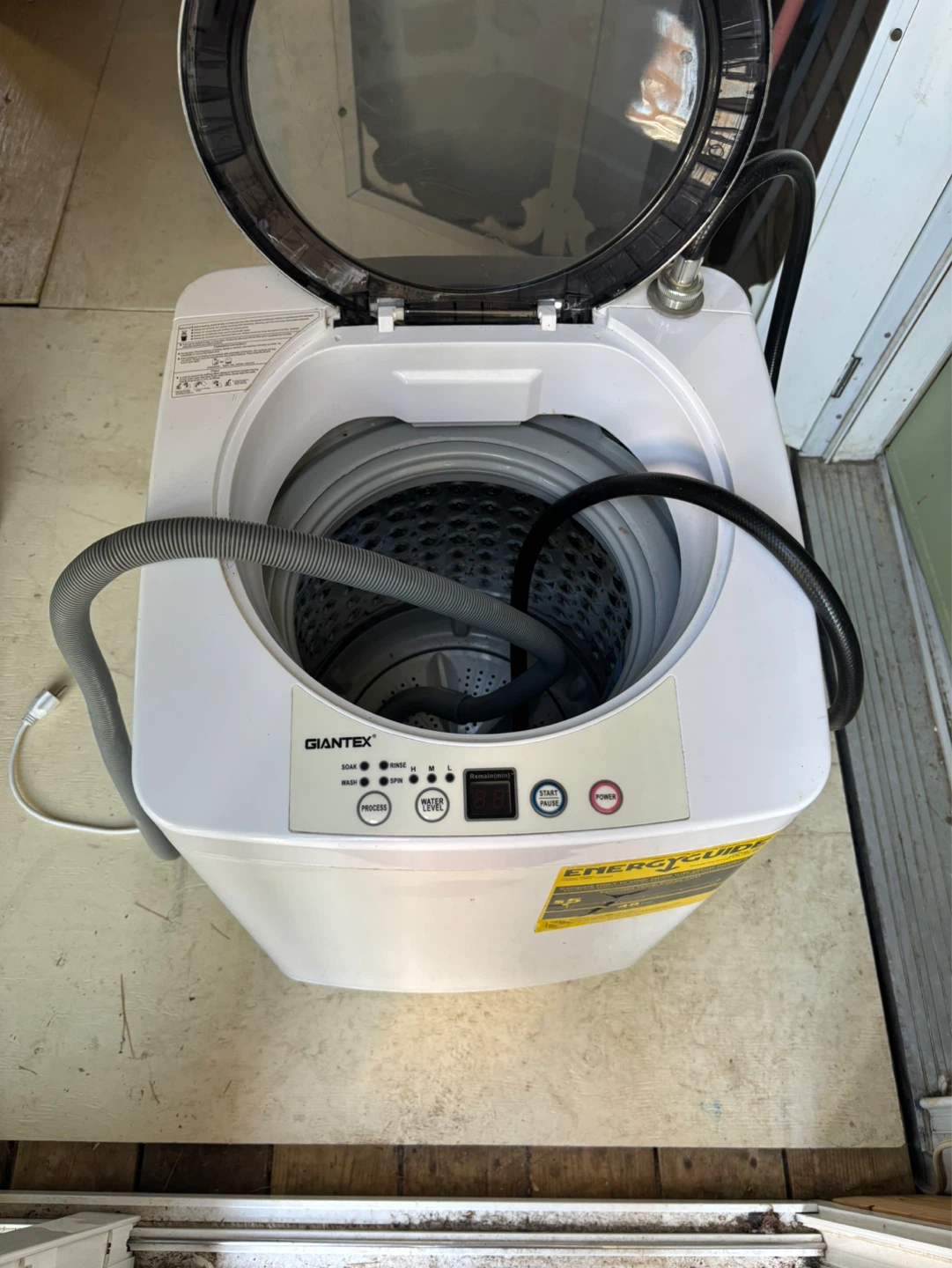 Giantex Compact Portable Washing Machine - photo 2