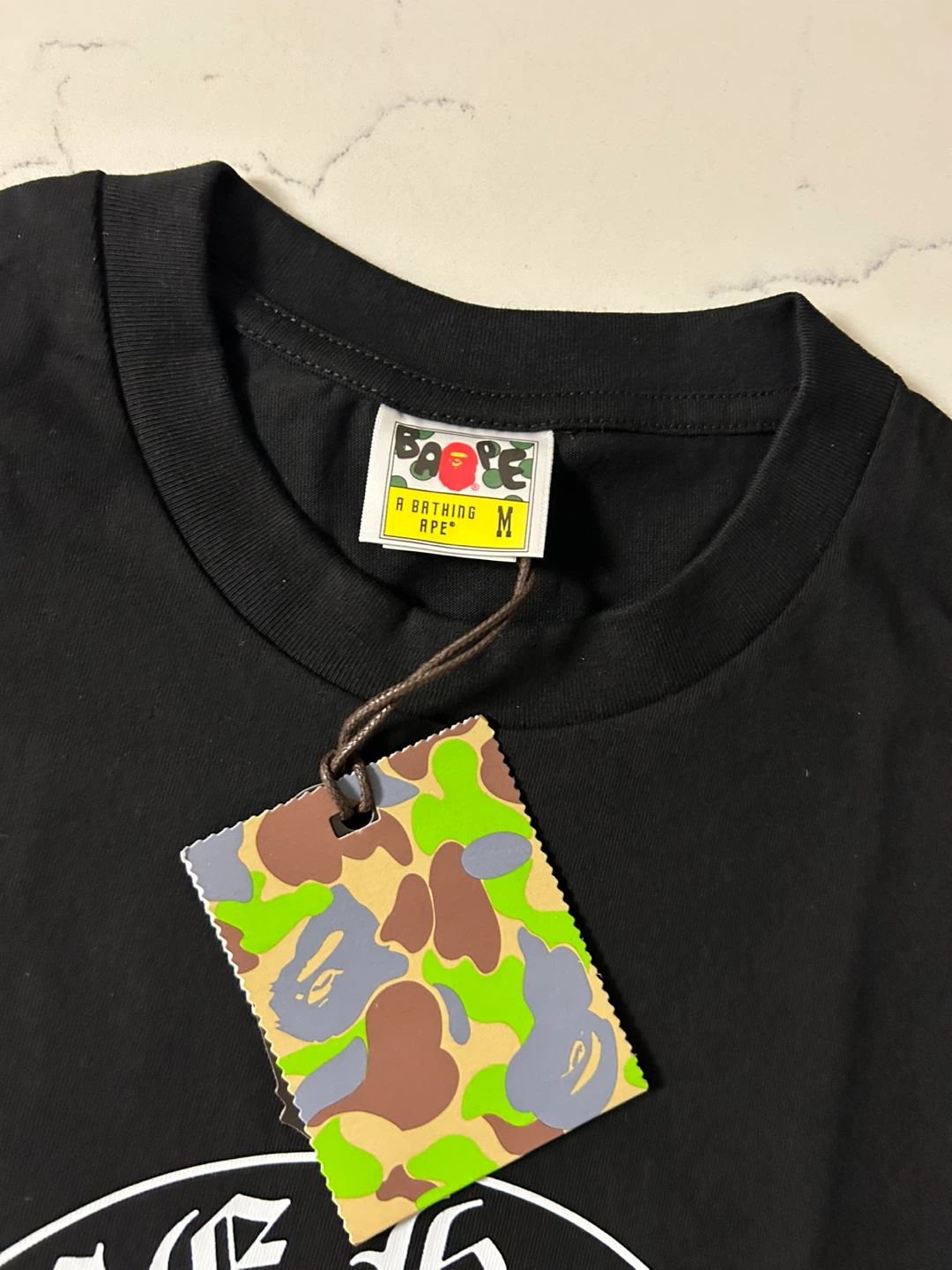 Chrome Hearts x A Bathing Ape Collaboration T-Shirt Black Size M - photo 3