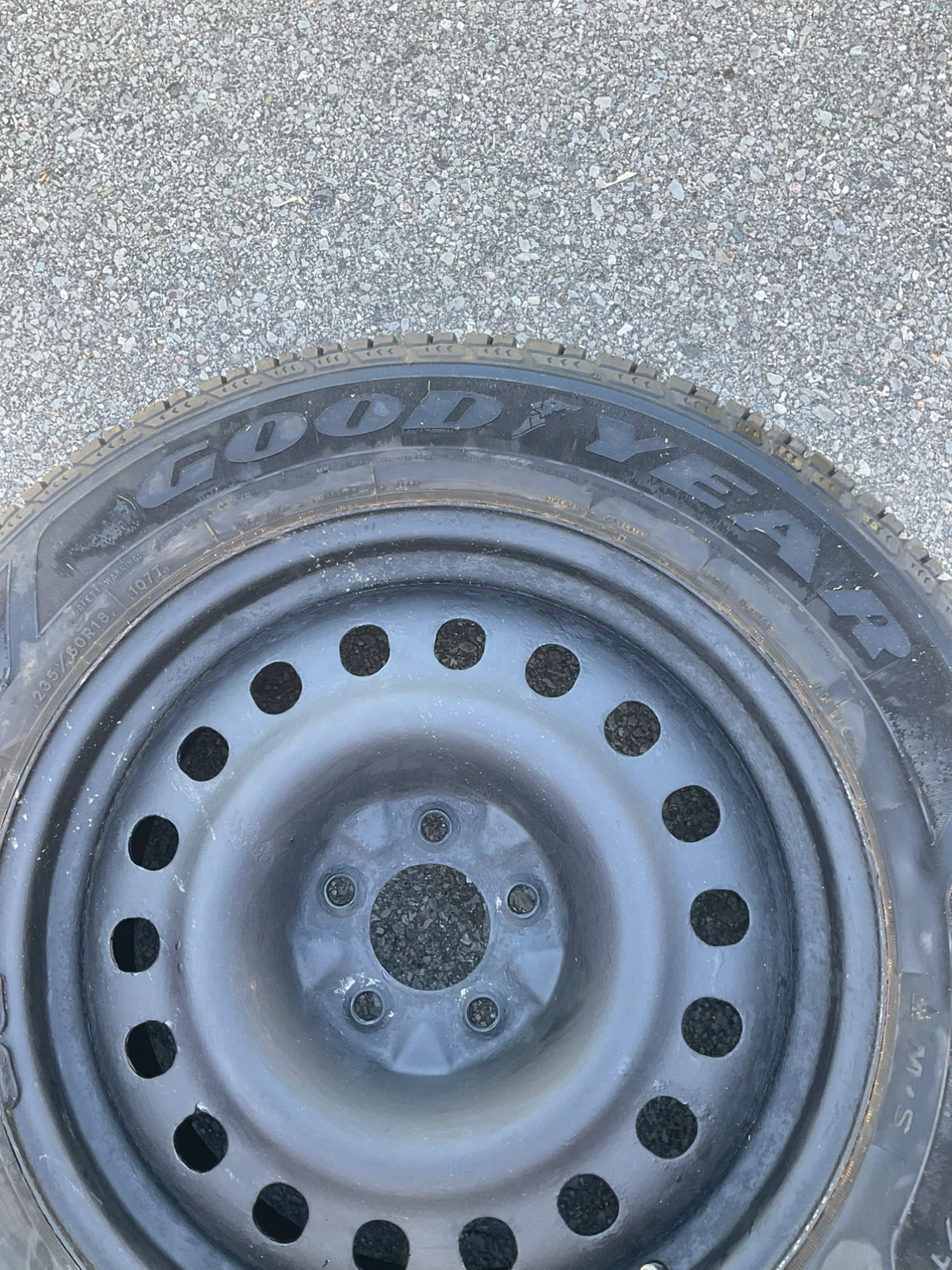 Goodyear Ultra Grip Winter Tire with Steel Rim - photo 2