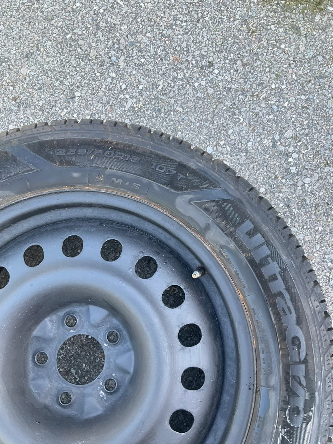 Goodyear Ultra Grip Winter Tire with Steel Rim - photo 3