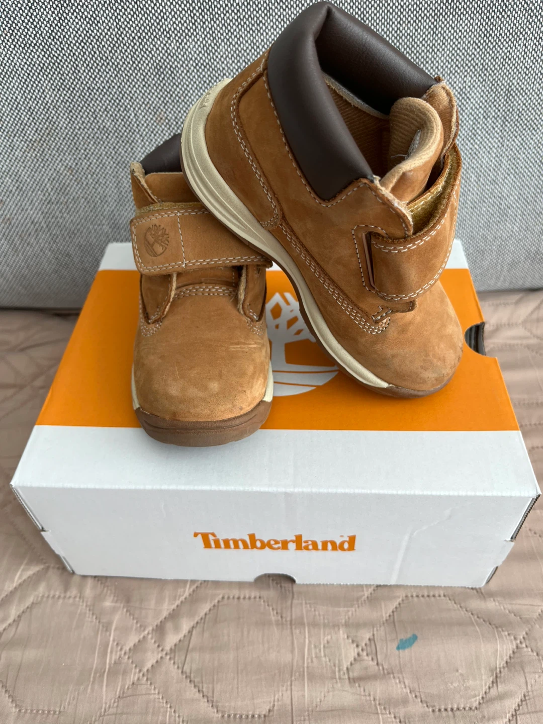 Timberland Tykes hook and Loop Boot
