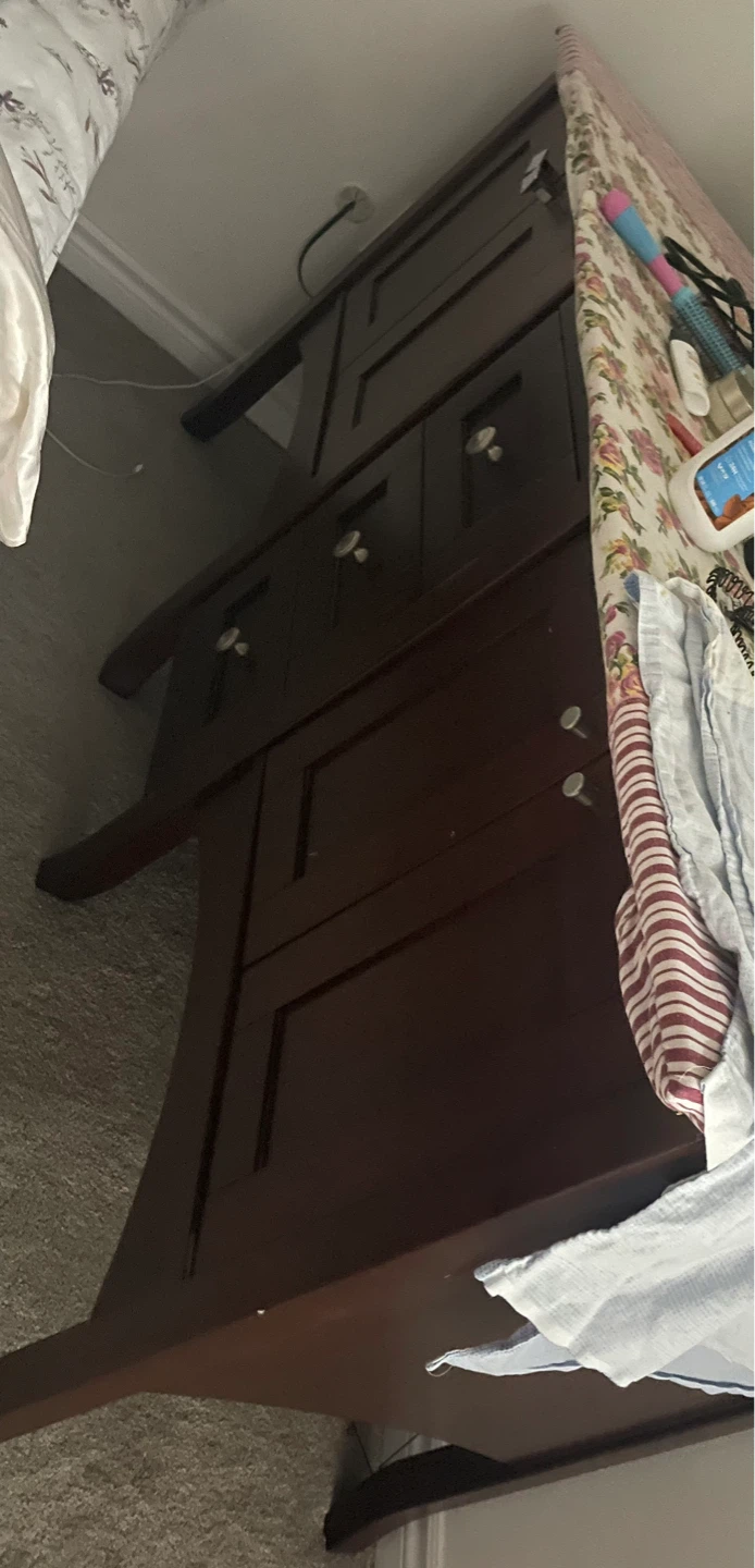 Dark Wood Dresser