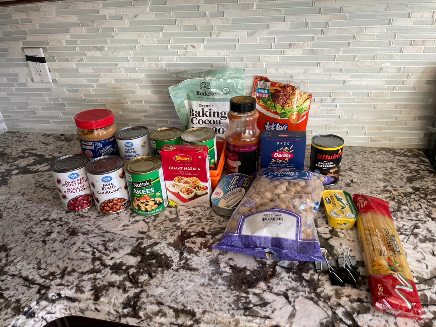Assorted Grocery Items