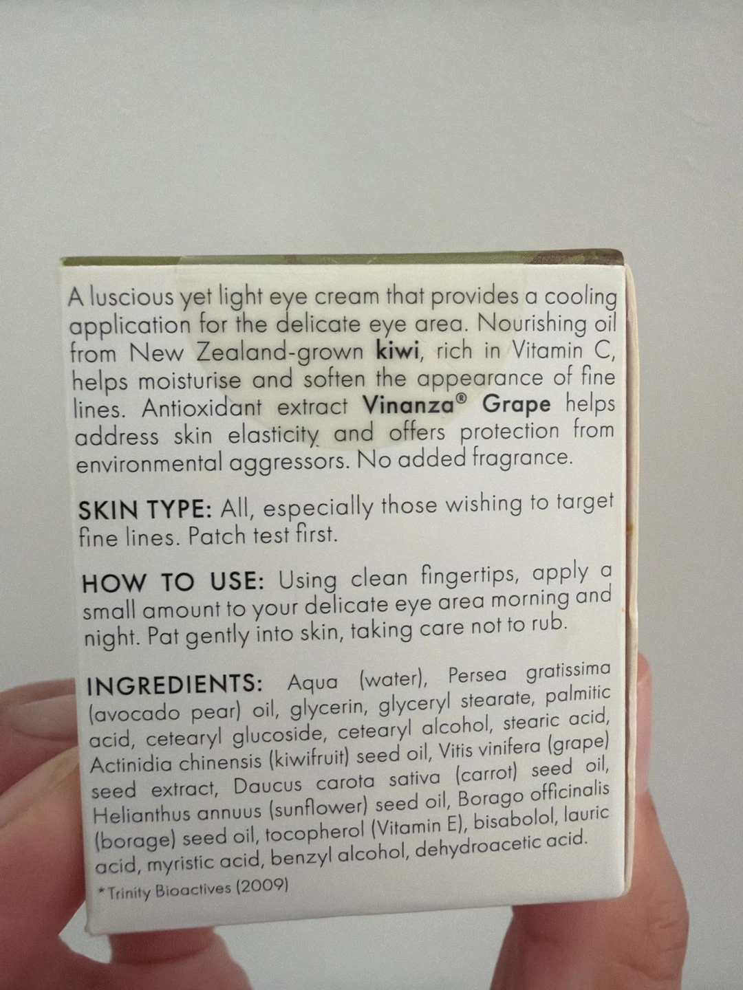 Antipodes Kiwi Seed Oil Eye Cream 30ml - photo 2
